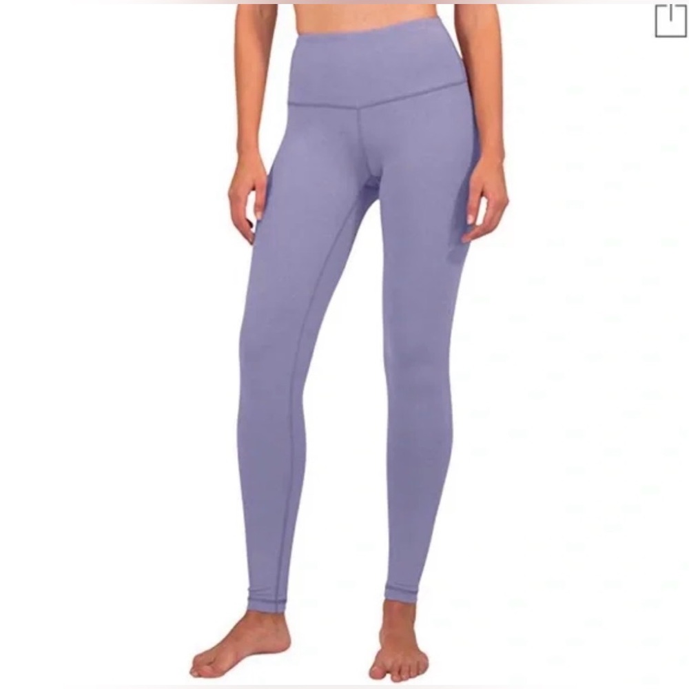 YOGALICIOUS Women’s High Waist Lavender Activewear Yoga Leggings